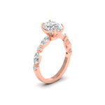 1.5 Carat Oval Solitaire Engagement Ring