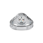 1.5 Carat Split Shank Halo Engagement Ring
