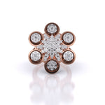 Elegant Floral Diamond Ring
