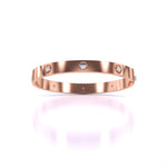 Sparkling Diamond Accent Gold Bangle