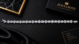 JEWELBOSS Moissanite Tennis Bracelet – Unisex
