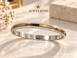 JEWELBOSS SILVER MENS KADA