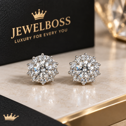 JEWELBOSS ICED OUT MENS STUD