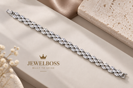 JEWELBOSS UNISEX ICED BRACELTE