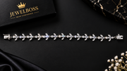 JEWELBOSS Floral Leaf Moissanite Bracelet – WOMEN'S COLLECTION