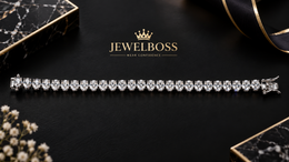JEWELBOSS Moissanite Tennis Bracelet – Unisex