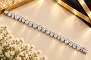 Multi-Shape Diamond Tennis Bracelet – JewelBoss