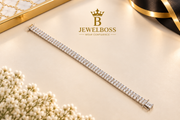 Men’s Classic Diamond Tennis Bracelet | JEWELBOSS