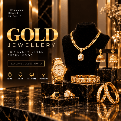 Gold jewellery