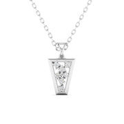 Stylish Diamond Gold Pendant