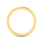 Dainty Diamond Gold Band