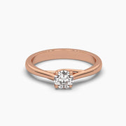 Round Cut Diamond Ring