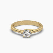 Round Cut Diamond Ring