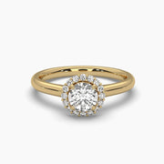 Round Solitaire Diamond Ring