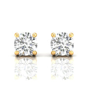 0.5 Carat Each Solitaire Each  Studs