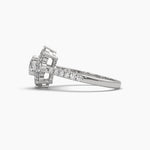 Solitaire Bloom Diamond Ring