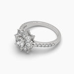 Solitaire Bloom Diamond Ring