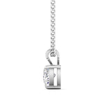 0.5 Carat Heart-Shaped Diamond Gold Pendant
