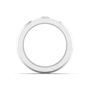 Minimalist Men’s Diamond Ring