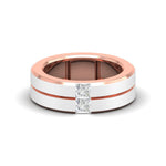 Minimalist Men’s Diamond Ring