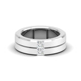 Minimalist Men’s Diamond Ring
