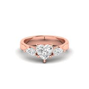 Heart Shape Diamond Ring