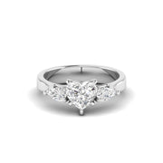 Heart Shape Diamond Ring