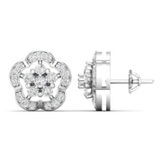 Cluster Setting Diamond Earrings