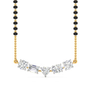 Artistic Multi Diamond Pendant