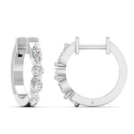 Embrace Diamond Huggie Earrings