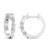 Embrace Diamond Huggie Earrings