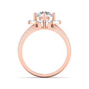 2 Carat Round Solitaire Elysian Ring