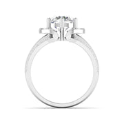 2 Carat Round Solitaire Elysian Ring
