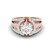 2 Carat Round Solitaire Elysian Ring