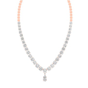 Sparkling Diamond Tennis Necklace