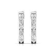 Embrace Diamond Huggie Earrings