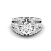 2 Carat Round Solitaire Elysian Ring