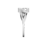 1 Carat Round Solitaire Tangled Diamond Ring