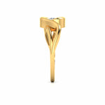 1 Carat Round Solitaire Tangled Diamond Ring