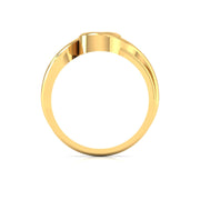 1 Carat Round Solitaire Tangled Diamond Ring