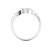 1 Carat Round Solitaire Tangled Diamond Ring