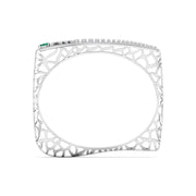 Pave Set Lab Grown Diamond Bracelet