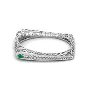 Pave Set Lab Grown Diamond Bracelet