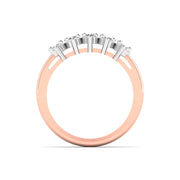 1.1 Carat Diamond Five Stone Band