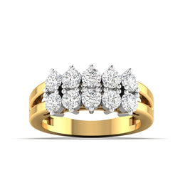 1.1 Carat Diamond Five Stone Band