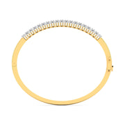 Delicate Gold Diamond Bangles