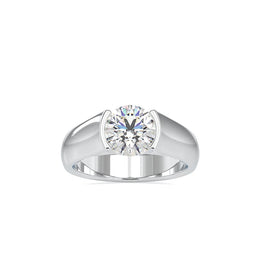 1.2 Carat Solitaire Diamond Engagement Ring For Men