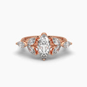 1.22 Carat Marquise Center Solitaire Ring
