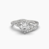 1.25 Carat Solitaire Diamond Princess Perfection Ring