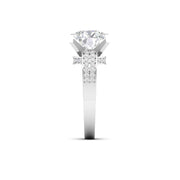 4 Carat Solitaire Sparkle Diamond Ring